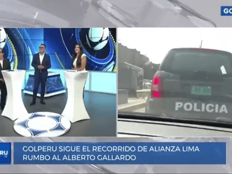 Chofer de GolPerú fue intervenido por la policía mientras transmitía en vivo