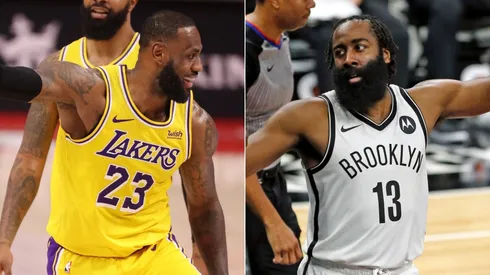 LeBron James y James Harden