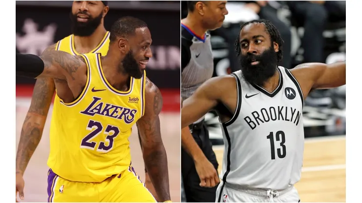 LeBron James y James Harden