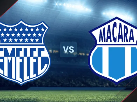 Qué canal transmite Emelec vs. Macará por la Copa Sudamericana