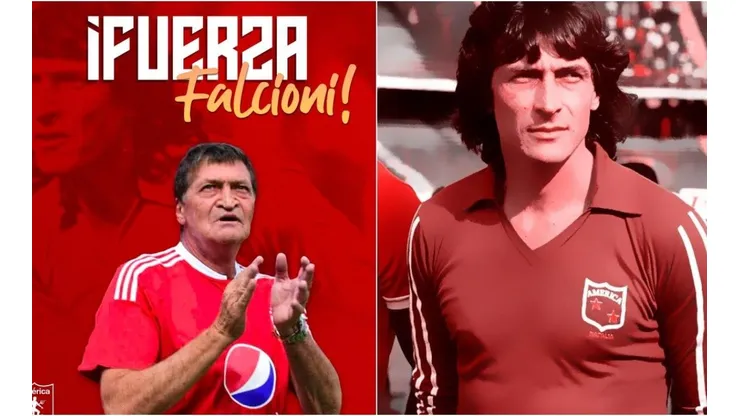 Gran mensaje le envió América de Cali a Julio César Falcioni por su estado de salud