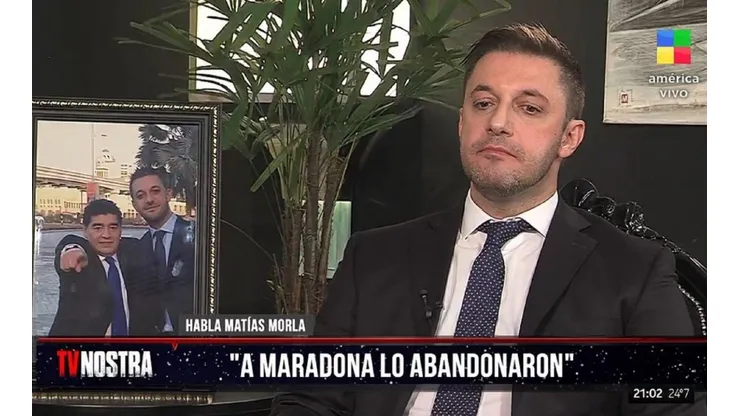 Matías Morla, muy ácido.