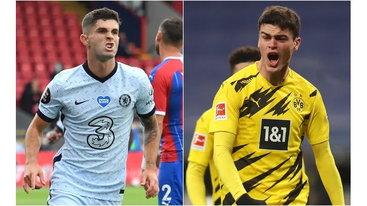 Christian Pulisic y Gio Reyna