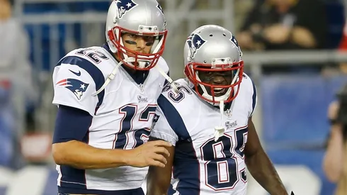 Tom Brady y Kenbrell Thompkins