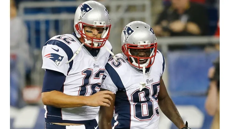 Tom Brady y Kenbrell Thompkins