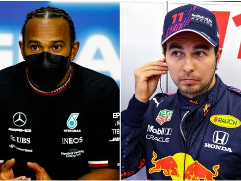 Lewis Hamilton teme a la dupla de Checo Pérez y Max Verstappen