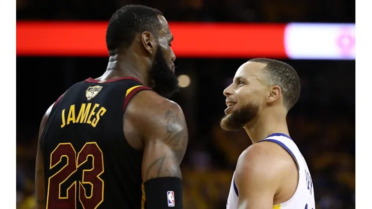 LeBron James y Stephen Curry