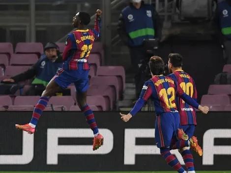 Barcelona se quedó con un triunfo agónico ante Valladolid y se puso a uno de la cima