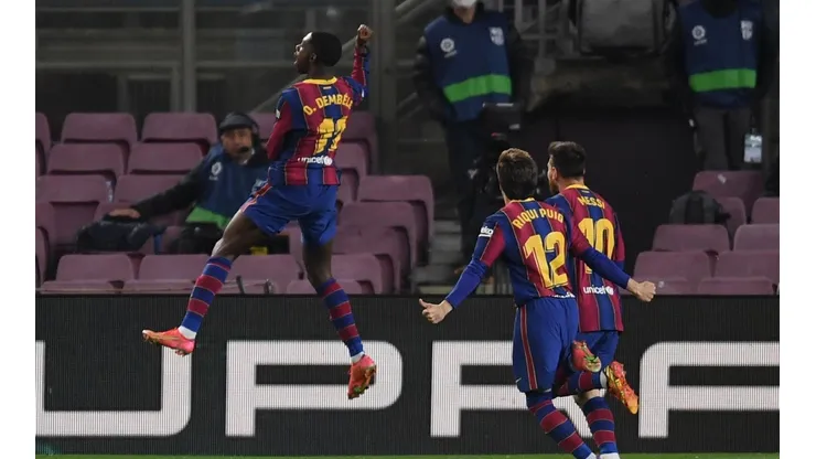 Ousmane Dembélé, el héroe de Barcelona.
