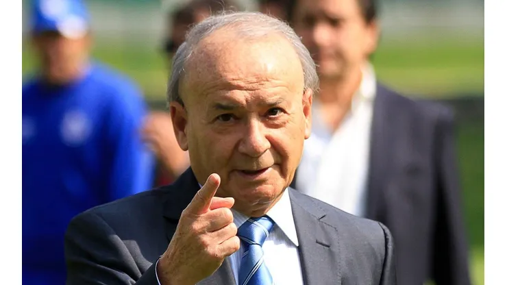 Billy Álvarez, ex presidente de Cruz Azul.