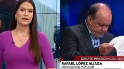 Lorena Álvarez es una de las periodistas del canal 2.