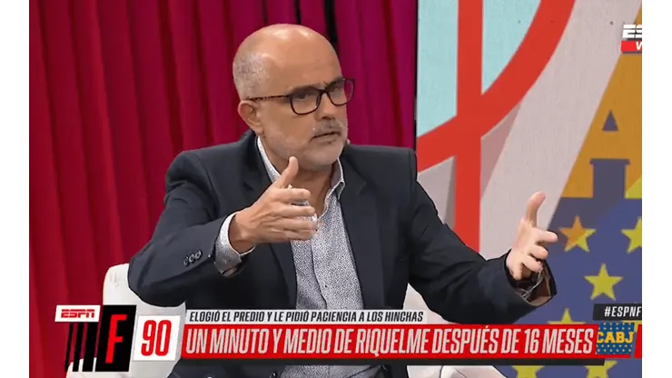 Arcucci le habló a los hinchas de Boca sobre Riquelme: "Pasaba lo mismo con Maradona"