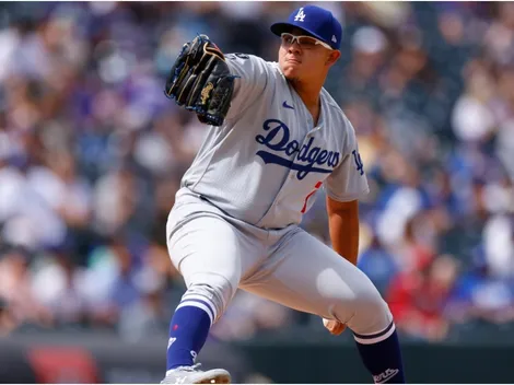 ¡Orgullo azteca! Así fueron los seis abanicados de Julio Urías en su primera salida