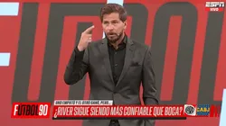 Vignolo, picante: "Confío más en el empate de River que la victoria de Boca"