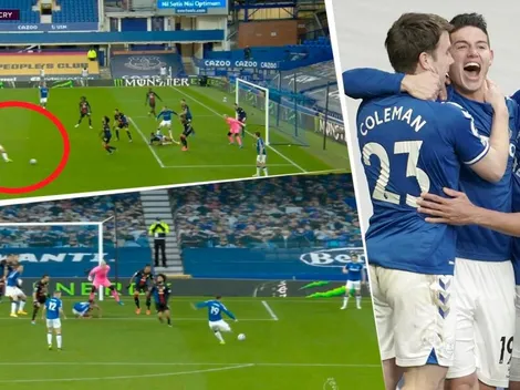 Locura en Inglaterra: James volvió y le marcó un golazo al Crystal Palace