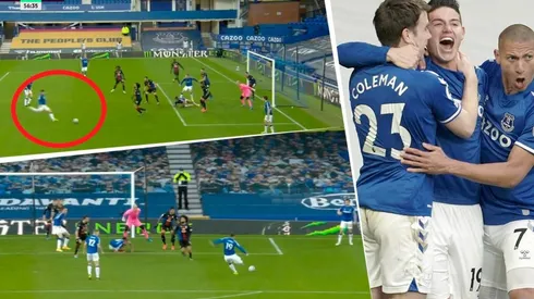 Así fue el nuevo gol del James Rodríguez en la Premier League.