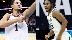 Jalen Suggs y Davion Mitchell