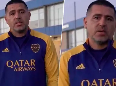 Apareció un segundo video de Riquelme y le mandó un mensaje a los hinchas: "Paciencia"
