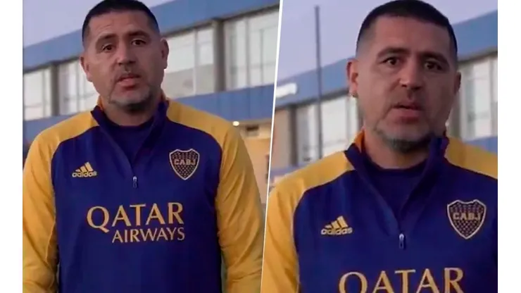 Apareció un segundo video de Riquelme y le mandó un mensaje a los hinchas: "Paciencia"