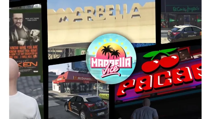 Ibai y Jacky enseñan el servidor de Marbella Vice para la nueva serie de GTA Roleplay