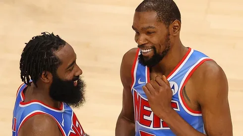 James Harden y Kevin Durant