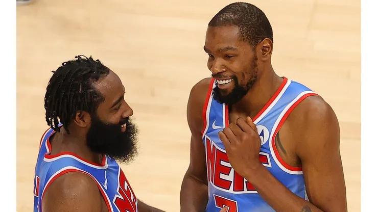 James Harden y Kevin Durant