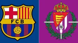 Real Valladolid se enfrenta contra Barcelona por LaLiga (Fuente: Twitter y DAZN).