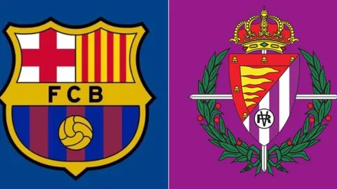 Real Valladolid se enfrenta contra Barcelona por LaLiga (Fuente: Twitter y DAZN).