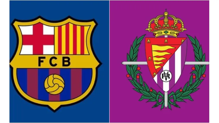 Real Valladolid se enfrenta contra Barcelona por LaLiga (Fuente: Twitter y DAZN).