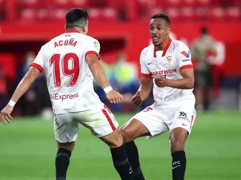 Un Huevo le arruinó las Pascuas a Simeone: con gol de Acuña, Sevilla venció al Atlético