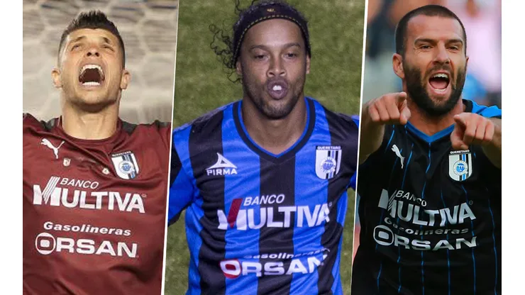 25 figuras que han jugado en el Querétaro