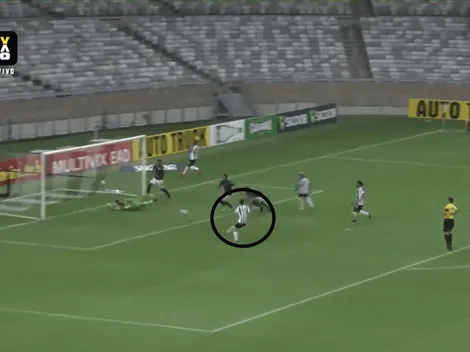 Nacho Fernández hace sufrir a todo River: doblete para Atlético Mineiro