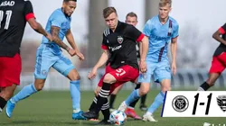 Alexander Callens le ganó el duelo a Edison Flores.