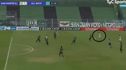 Bombazo infernal de Gastón Díaz en San Juan.