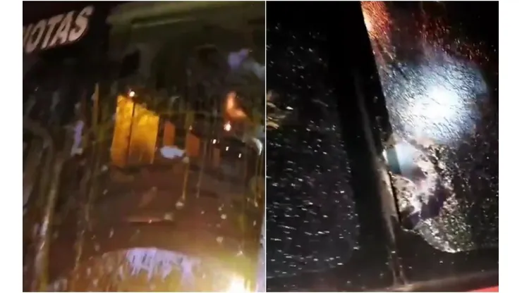 Nuevo caso de vandalismo en el FPC: ahora apedrearon el bus de Boyacá Patriotas