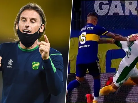 Beccacece explotó contra el árbitro luego de la derrota contra Boca