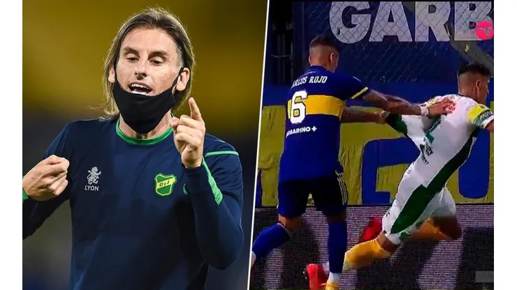 Beccacece explotó contra el árbitro luego de la derrota contra Boca