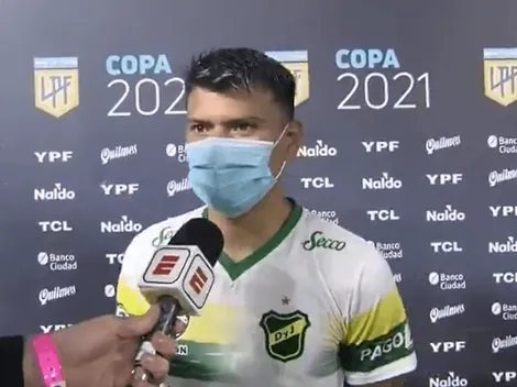 Bou sobre su gol a Boca: "Uno es hincha desde chiquito de este club hermoso"