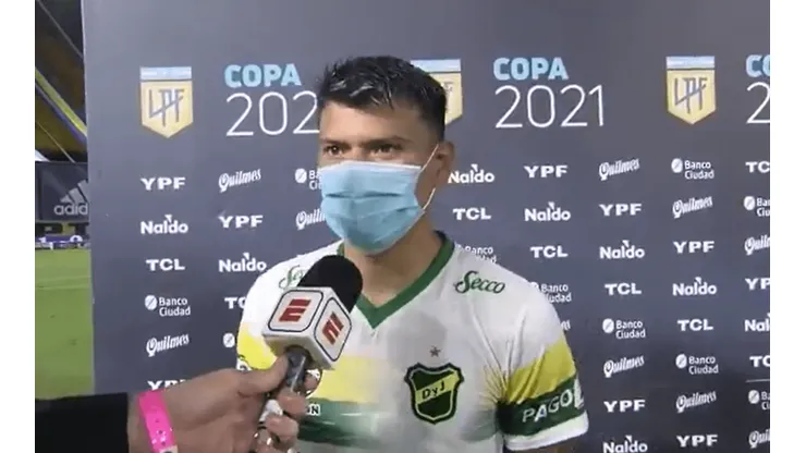 Bou sobre su gol a Boca: "Uno es hincha desde chiquito de este club hermoso"