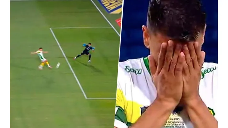Más cantado que L-Gante RKT: Bou le metió un gol a Boca y se largó a llorar