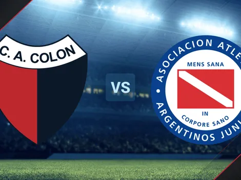 EN VIVO: Colón vs. Argentinos por la Copa de la Liga Profesional