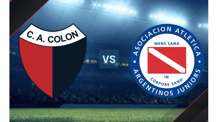 Colón vs. Argentinos por la Copa de la Liga Profesional.