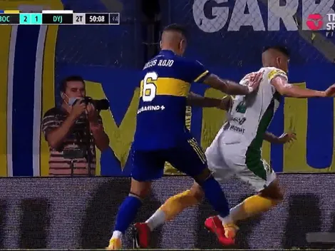 Video: Rojo le hizo penal a Frías en la última pero el árbitro no cobró nada