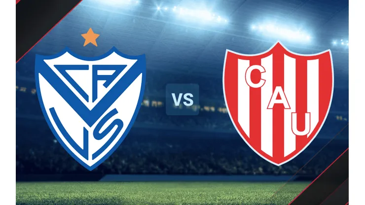 Vélez vs. Unión por la Copa de la Liga Profesional.