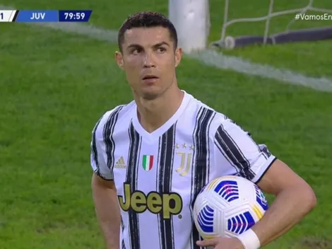 El famoso gol de goleador: Cristiano Ronaldo apareció para el 2-2 de Juventus