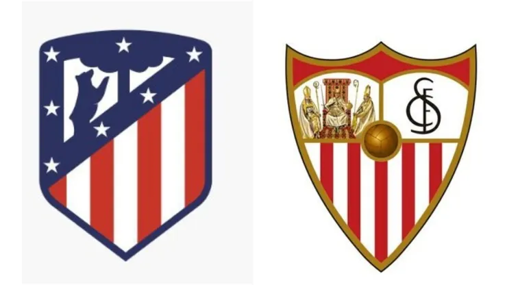 Atlético Madrid se enfrenta contra Sevilla por LaLiga (Fuente: Twitter).