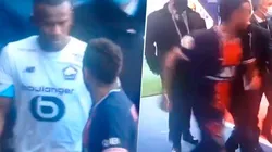 Neymar como nunca: quiso agarrarse a los golpes en el túnel del estadio del PSG