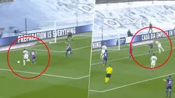 Video: Vinicius desbordó bajo diluvio y Benzema puso el 2 a 0 para el Real Madrid