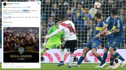 Twitter: los hinchas de River se hicieron una fiesta con el saludo de la Conmebol a Boca