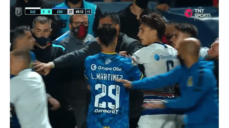 El momento de la locura en el Nuevo Gasómetro.